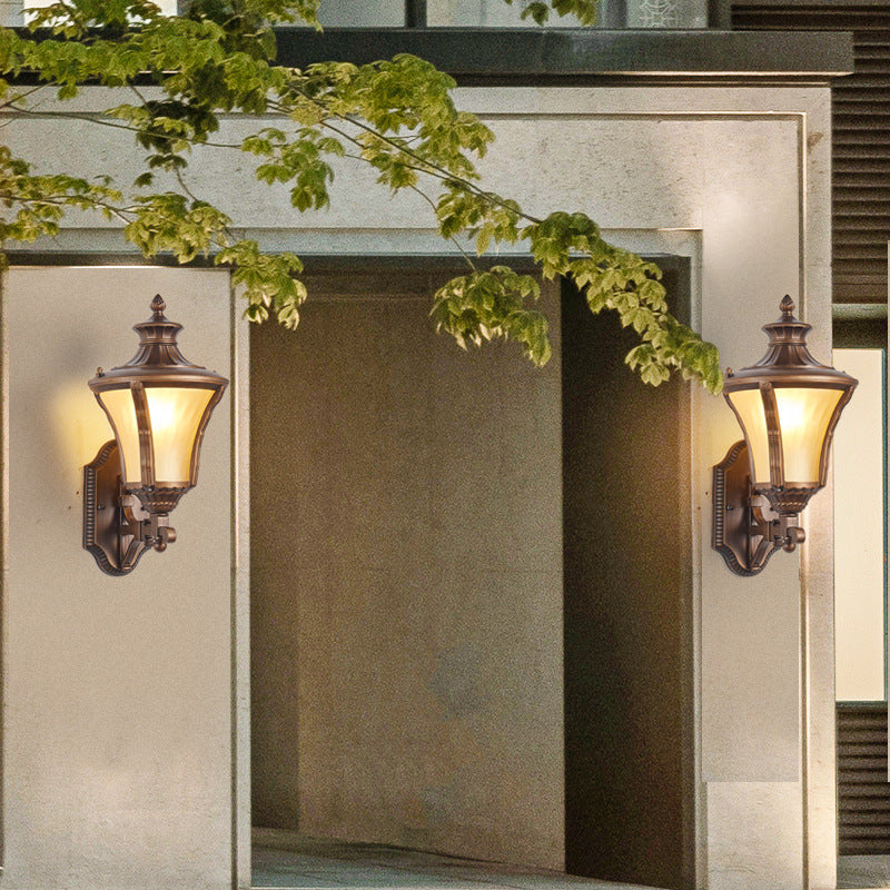 European Aluminum Waterproof Wall Sconce