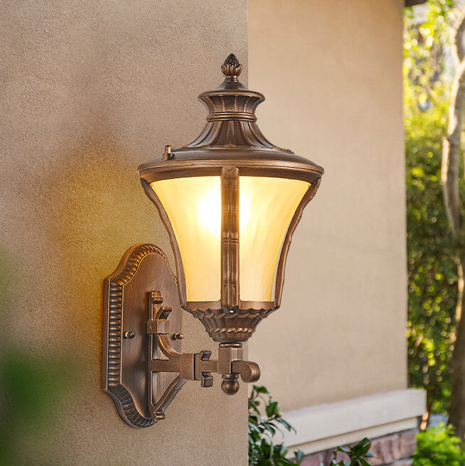 European Aluminum Waterproof Wall Sconce