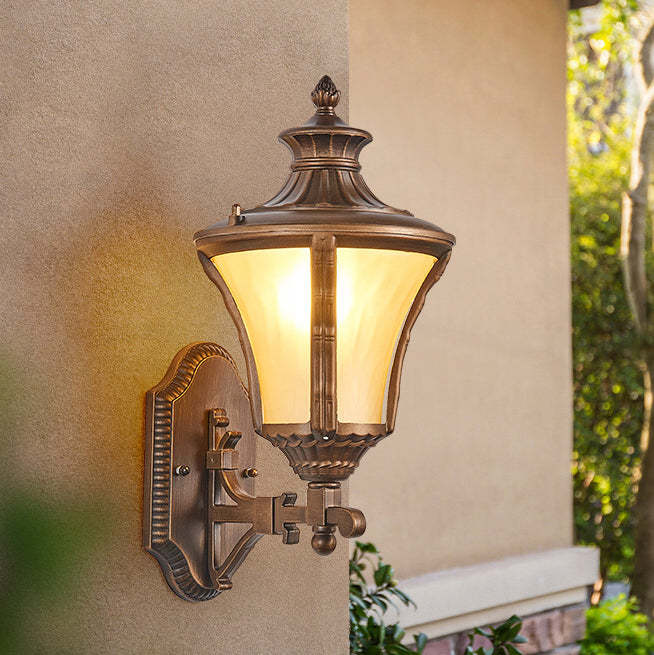European Aluminum Waterproof Wall Sconce