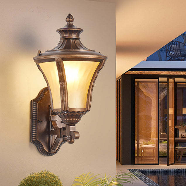 European Aluminum Waterproof Wall Sconce