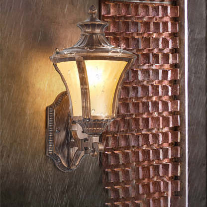European Aluminum Waterproof Wall Sconce