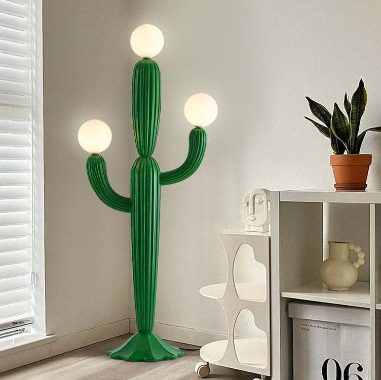 Contemporary Resin Floor Lamp