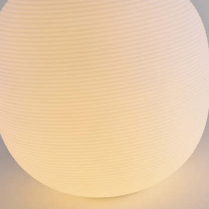 Minimalist Oval LED Solar Outdoor Light