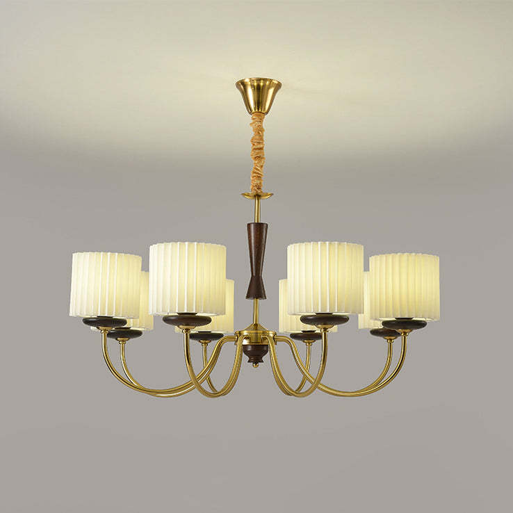 Traditional branch cylinder wood chandeliers, Lighom