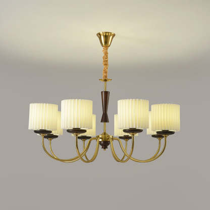 Traditional branch cylinder wood chandeliers, Lighom