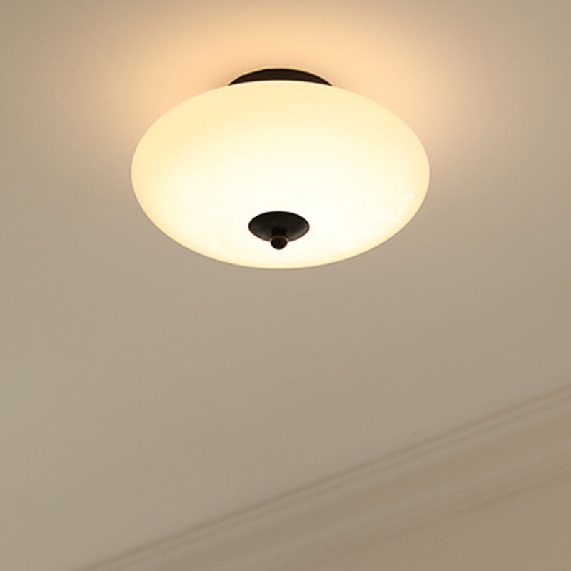 Mid-Century Iron Hallway Ceiling Light