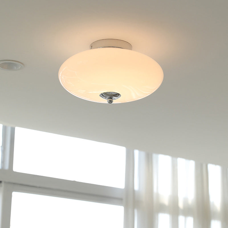 Mid-Century Iron Hallway Ceiling Light