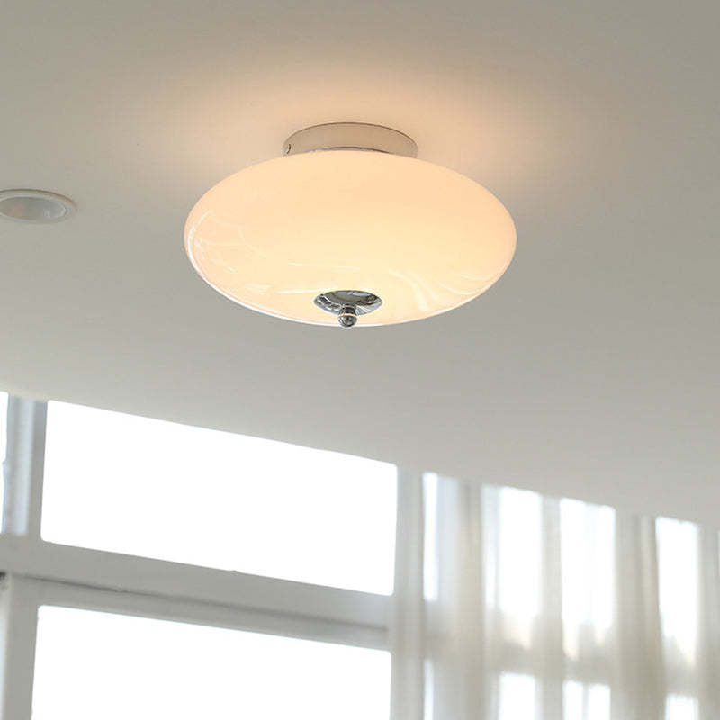Mid-Century Iron Hallway Ceiling Light