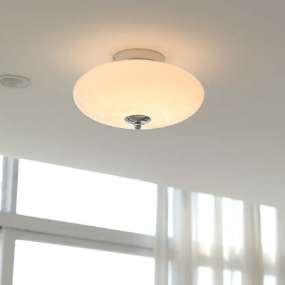 Mid-Century Iron Hallway Ceiling Light