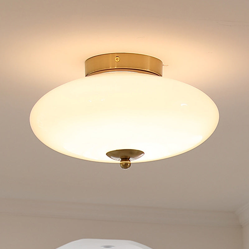 Mid-Century Iron Hallway Ceiling Light