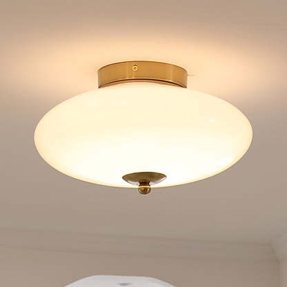 Mid-Century Iron Hallway Ceiling Light