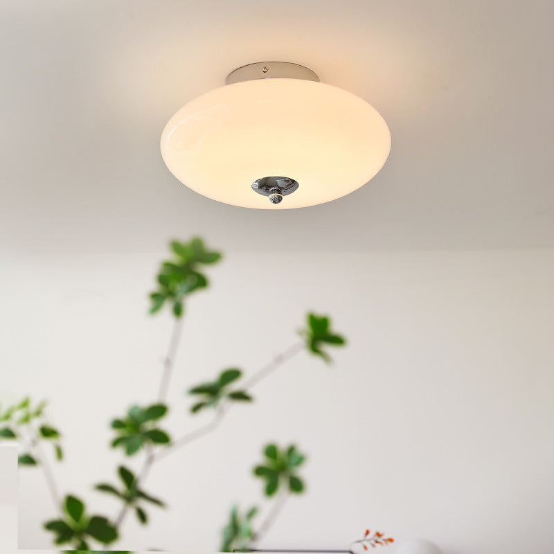 Mid-Century Iron Hallway Ceiling Light