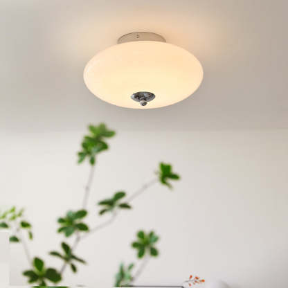 Mid-Century Iron Hallway Ceiling Light