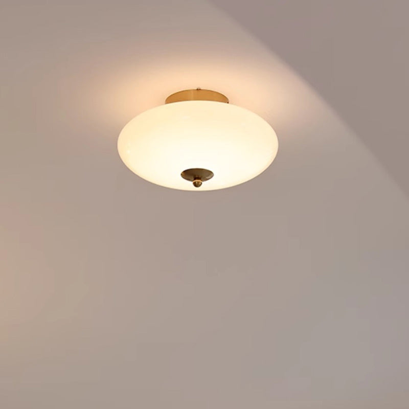 Mid-Century Iron Hallway Ceiling Light