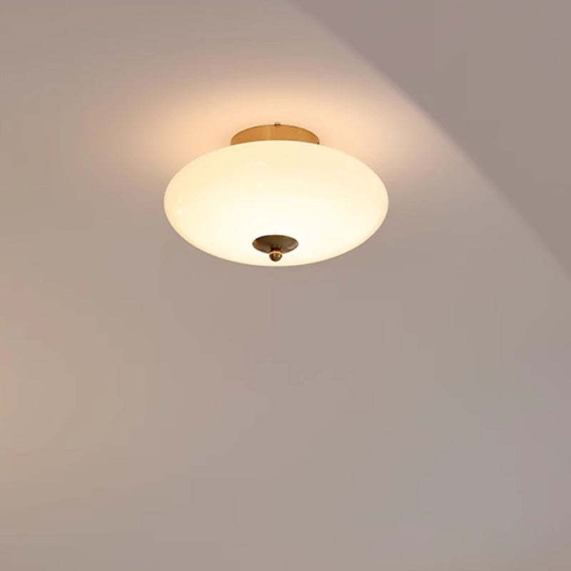 Mid-Century Iron Hallway Ceiling Light