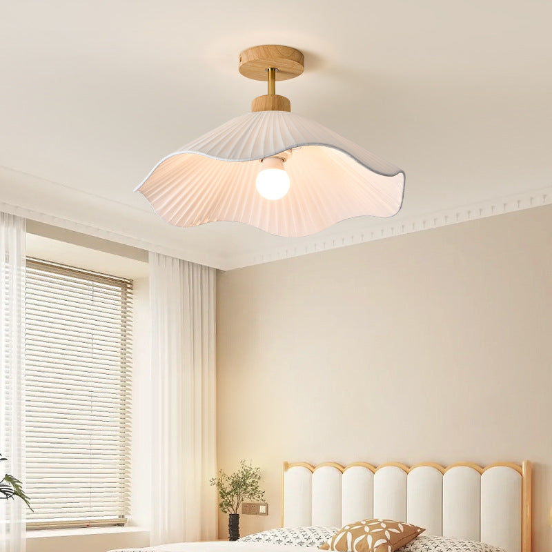 Minimalist Iron Semi-Flush Ceiling Light - D157