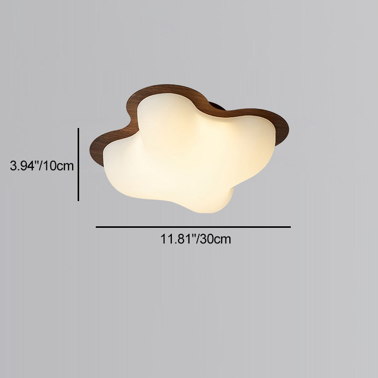 Nordic Iron Semi-Flush Ceiling Light