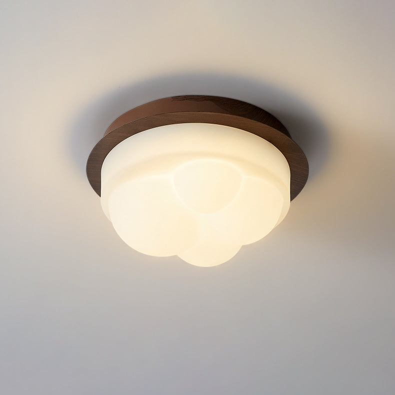 Nordic Iron Semi-Flush Ceiling Light