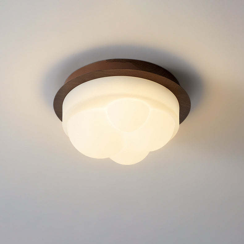 Nordic Iron Semi-Flush Ceiling Light