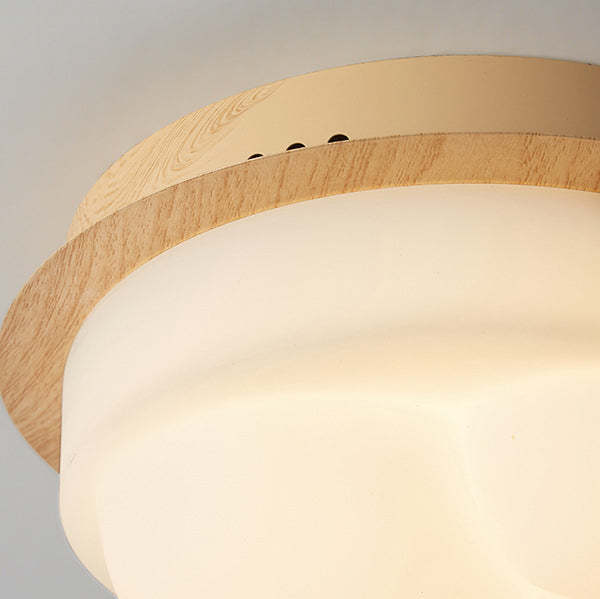 Nordic Iron Semi-Flush Ceiling Light