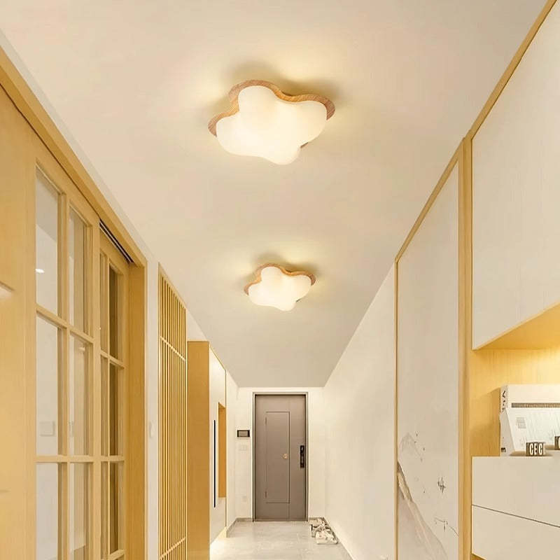Nordic Iron Semi-Flush Ceiling Light
