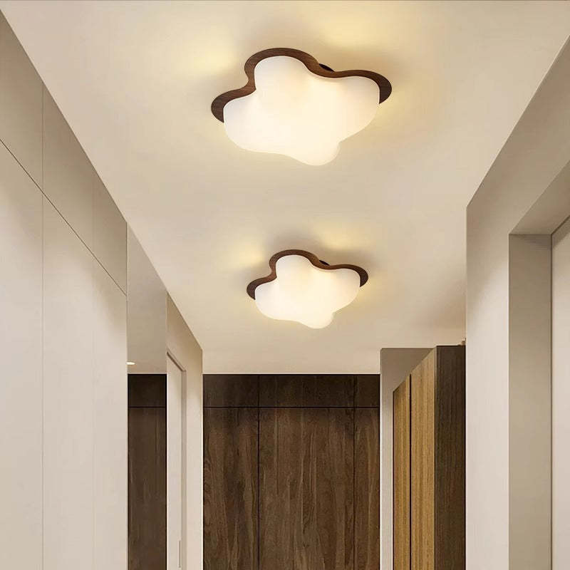 Nordic Iron Semi-Flush Ceiling Light