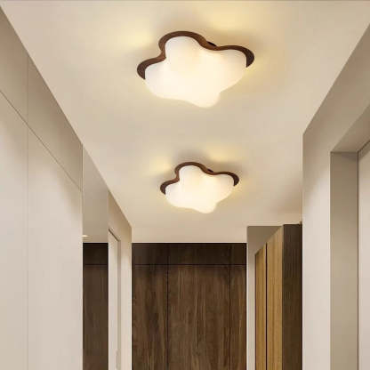 Nordic Iron Semi-Flush Ceiling Light