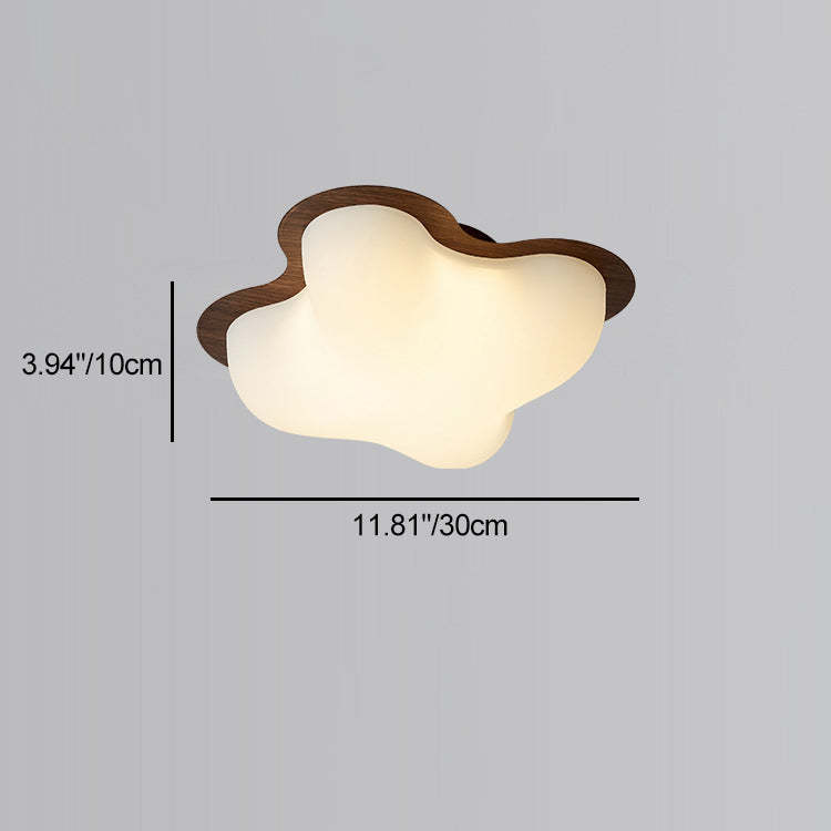 Nordic Iron Semi-Flush Ceiling Light