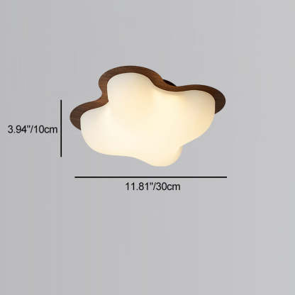 Nordic Iron Semi-Flush Ceiling Light