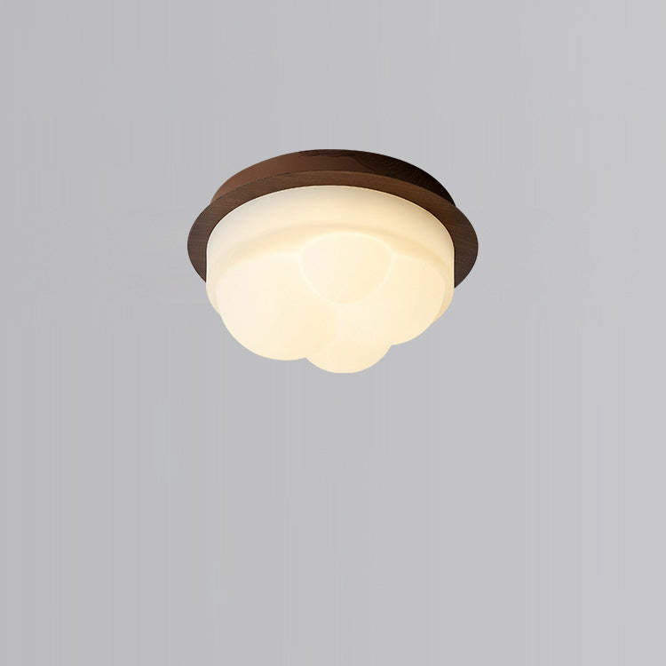 Nordic Iron Semi-Flush Ceiling Light