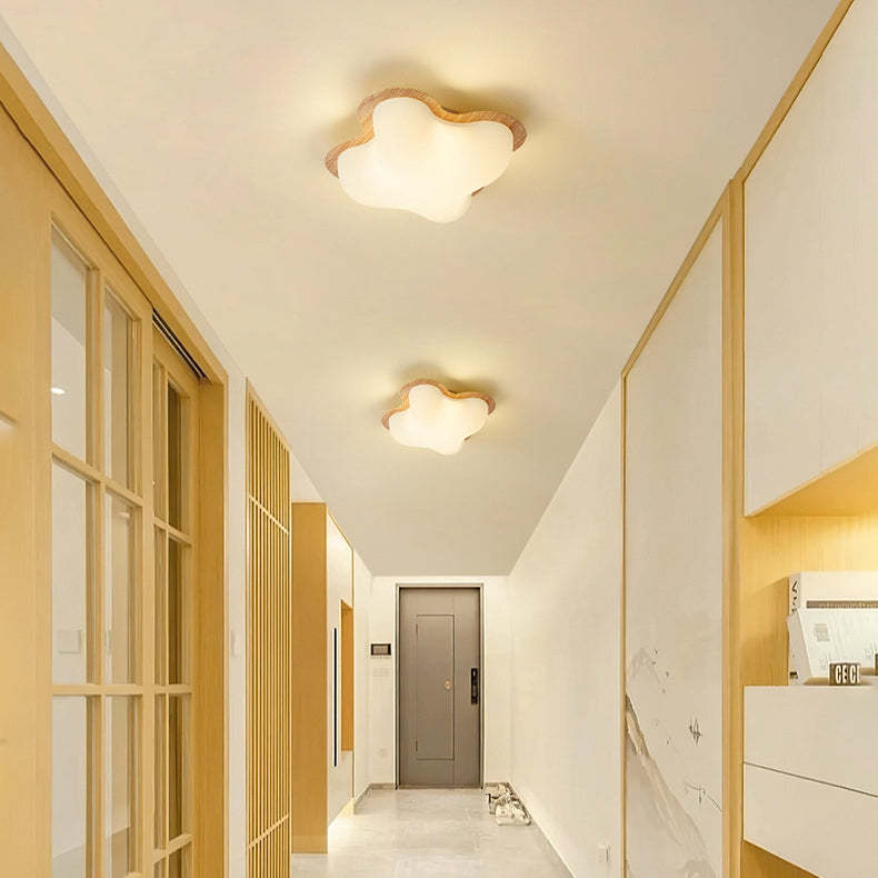 Nordic Iron Semi-Flush Ceiling Light