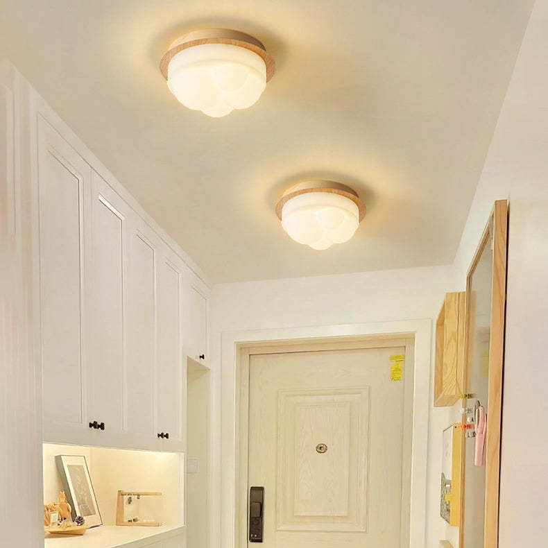 Nordic Iron Semi-Flush Ceiling Light
