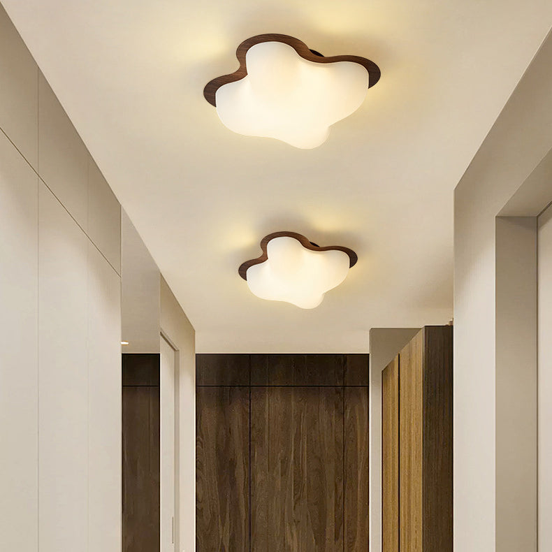 Nordic Iron Semi-Flush Ceiling Light