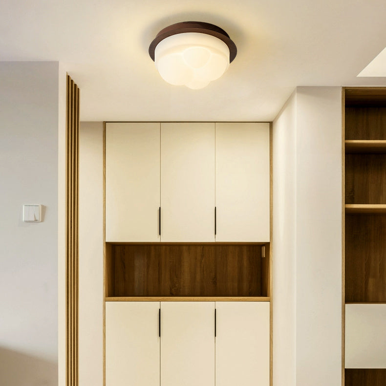 Nordic Iron Semi-Flush Ceiling Light