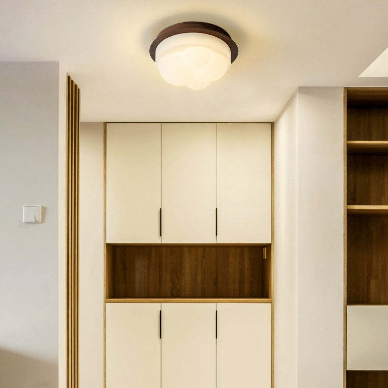 Nordic Iron Semi-Flush Ceiling Light
