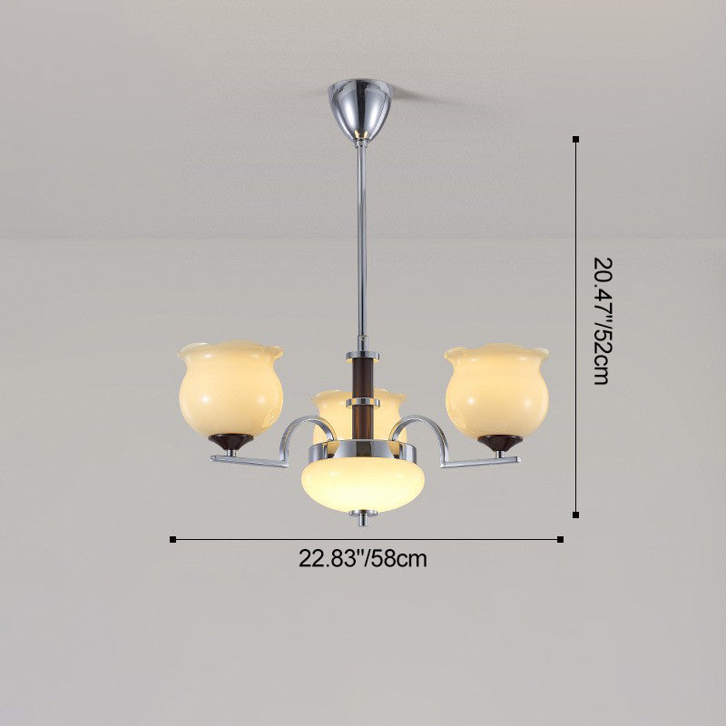 French Iron Chandelier - 3