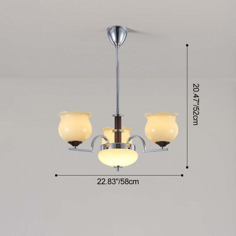 French Iron Chandelier - 3