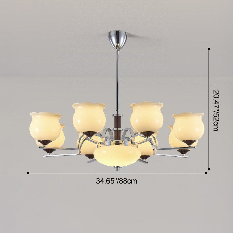French Iron Chandelier - 3