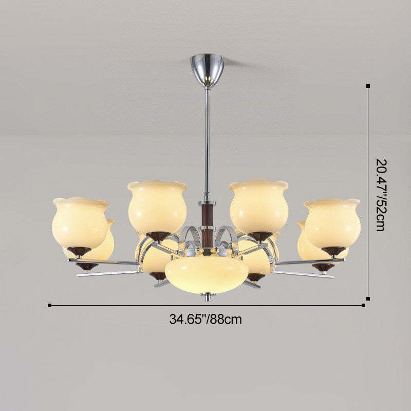 French Iron Chandelier - 3