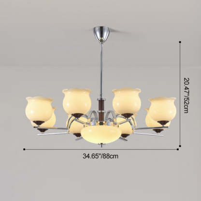 French Iron Chandelier - 3