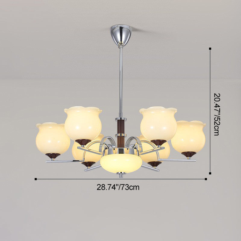 French Iron Chandelier - 3