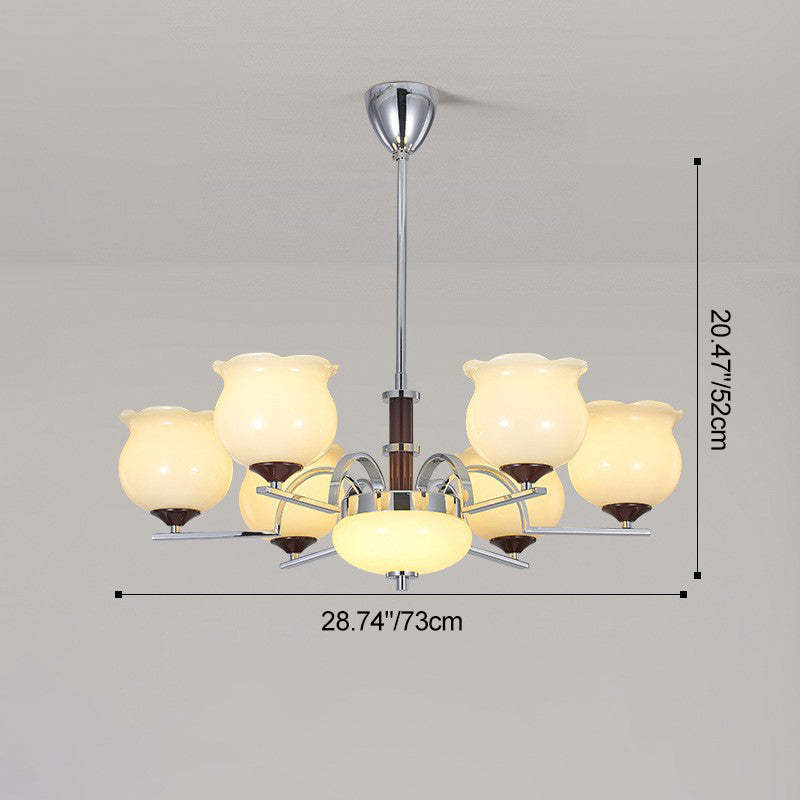 French Iron Chandelier - 3