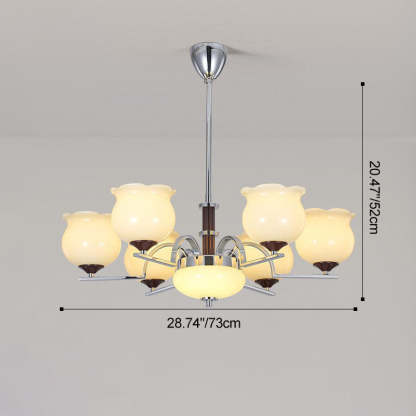 French Iron Chandelier - 3