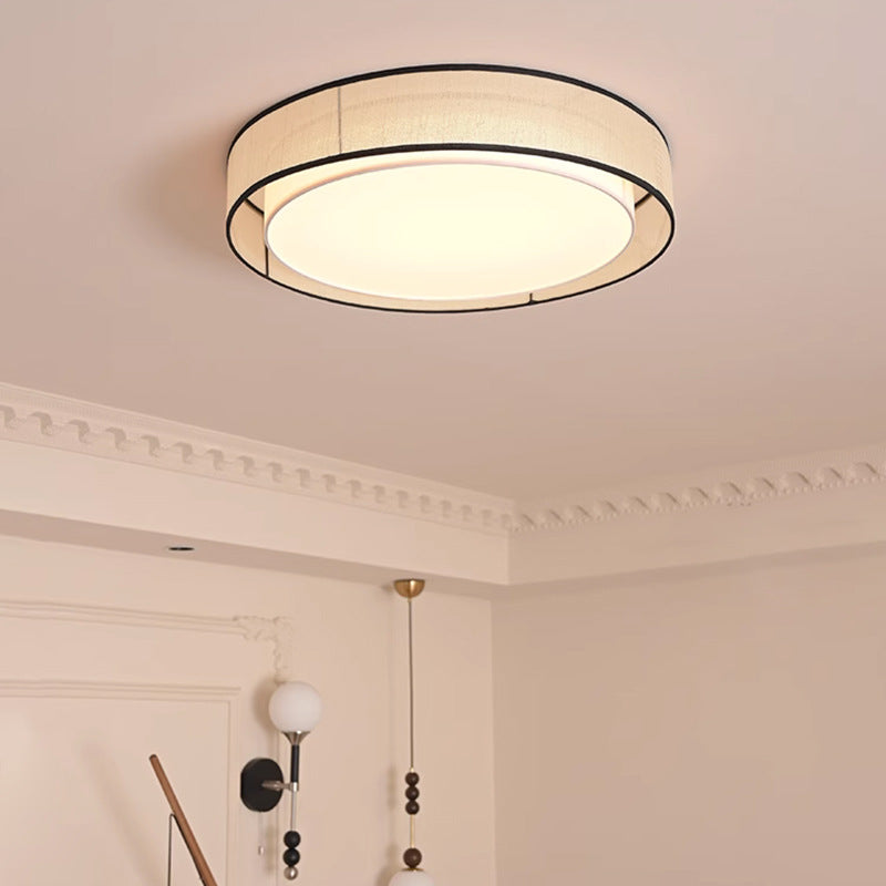 Japanese Alloy Flush Mount Light