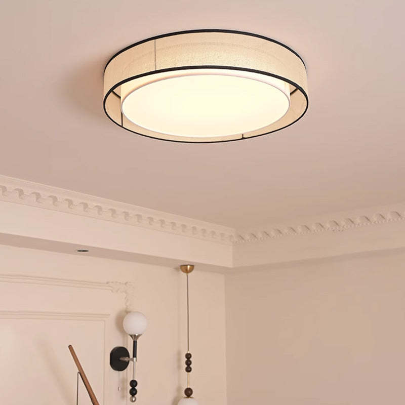 Japanese Alloy Flush Mount Light