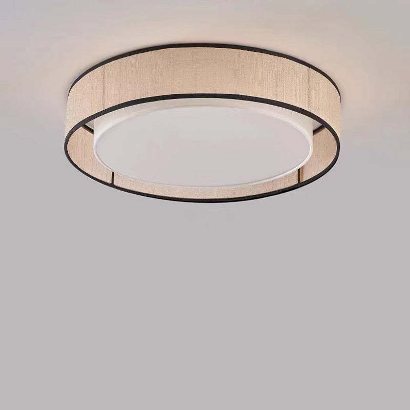 Japanese Alloy Flush Mount Light
