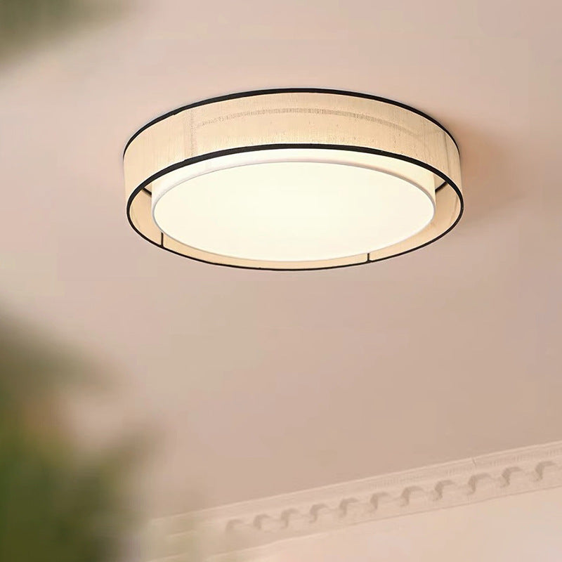 Japanese Alloy Flush Mount Light