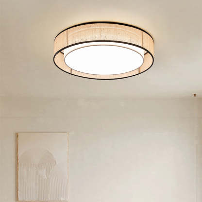 Japanese Alloy Flush Mount Light