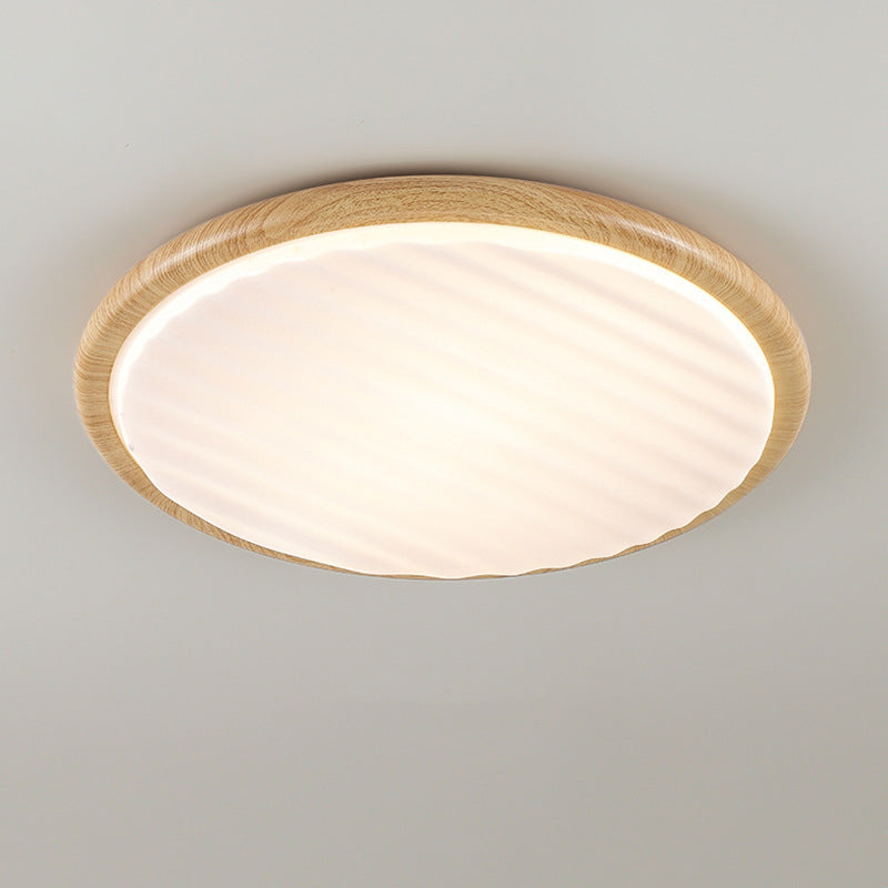 Nordic Iron Acrylic Round LED Flush Mount Light