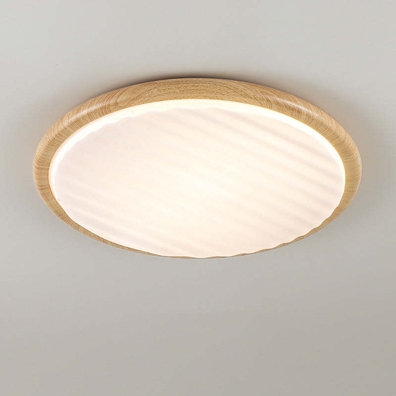Nordic Iron Acrylic Round LED Flush Mount Light